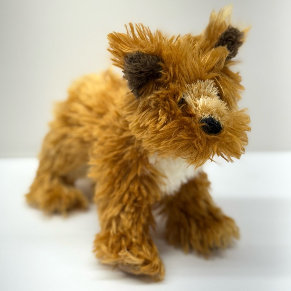 Douglas Cuddle Toy Shepherd Terrier Dog Buzz RARE RETIRED 7” Plush Collectible